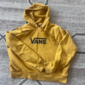 Vans mustard yellow hoodie, small